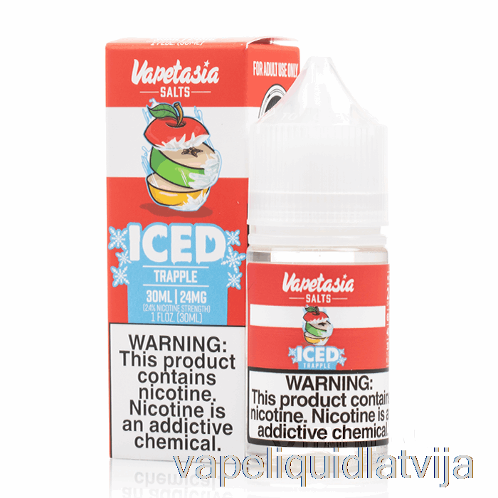 Iced Trapple - Vapetasia Salts - 30ml 48mg Vape šķidrums